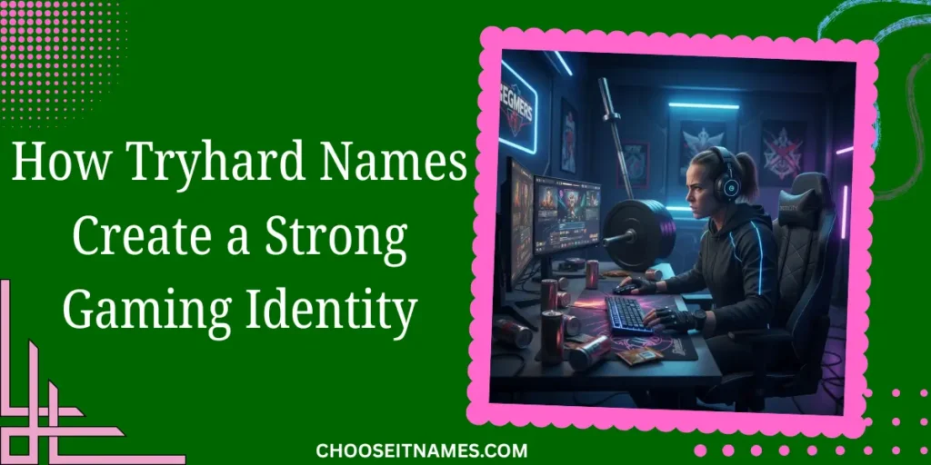 how tryhard names create a strong gaming identity