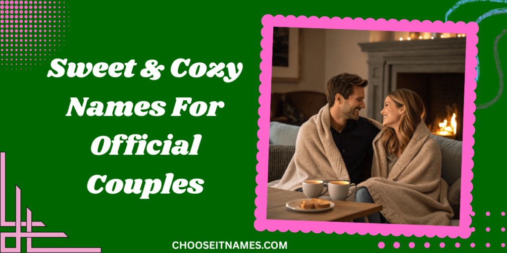 sweet & cozy names for official couples (1)