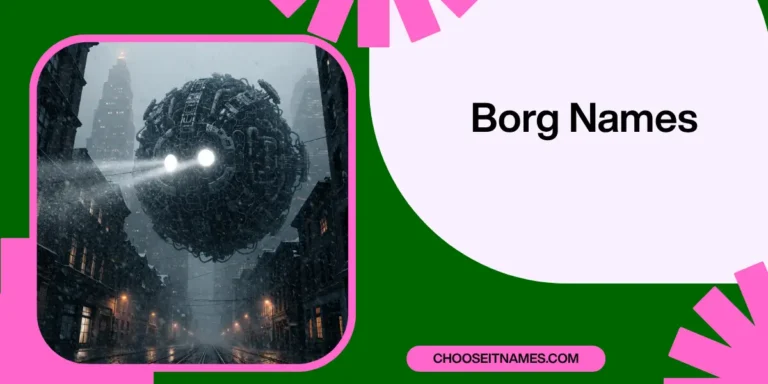 Fun & Creative Borg Names You Need To Try Today