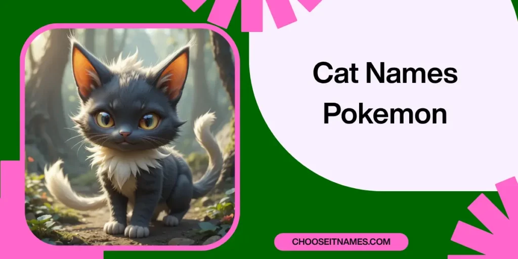 50+ Best Pokémon Cat Names For Your Lovely Pet