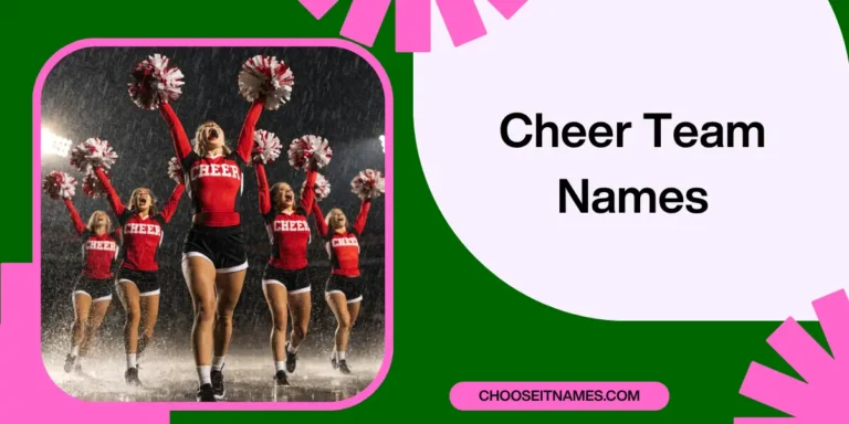 The Best Cheer Team Names For Every Kind Of Team