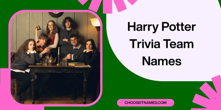 Magical Harry Potter Trivia Team Names You’ll Love
