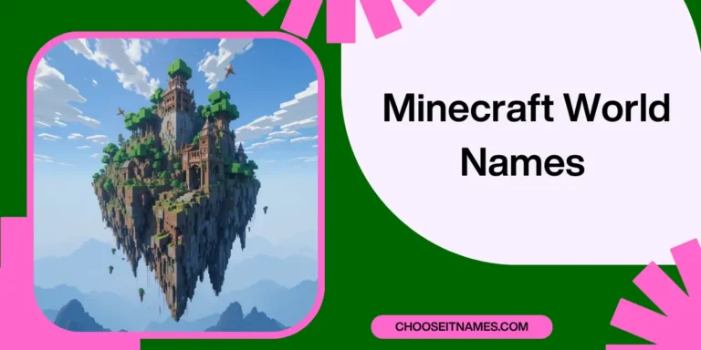 Simple Guide To Minecraft World Names