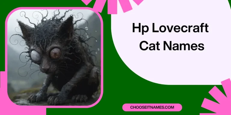 HP Lovecraft Cat Name: A Look at Its History and Meaning