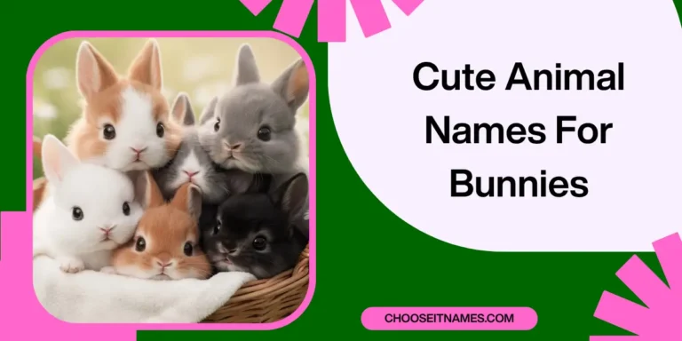 Cute Animal Names For Bunnies That Are Easy And Fun