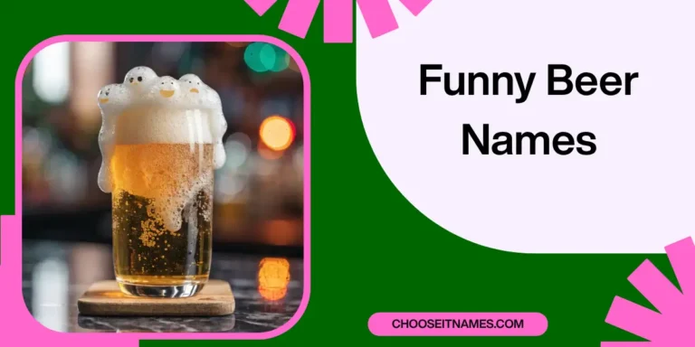 The Ultimate Collection of Funny Beer Names