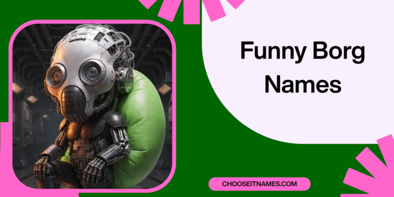 Funny Borg Names That Will Make Everyone Laugh Out Loud