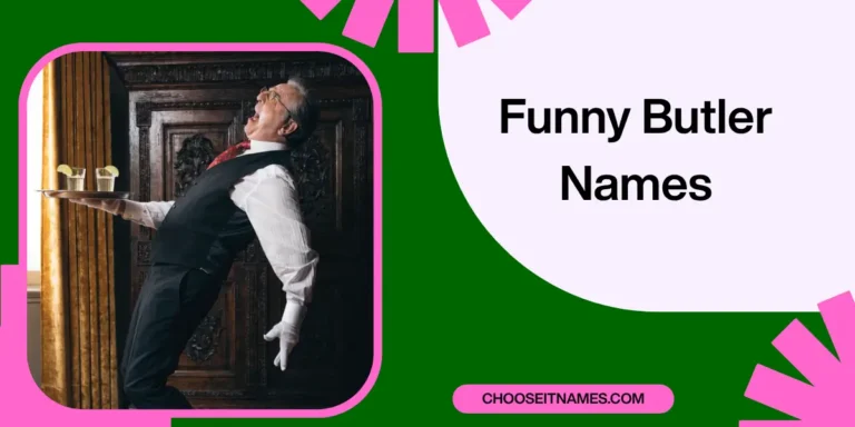 Popular Funny Butler Names and Their Meanings