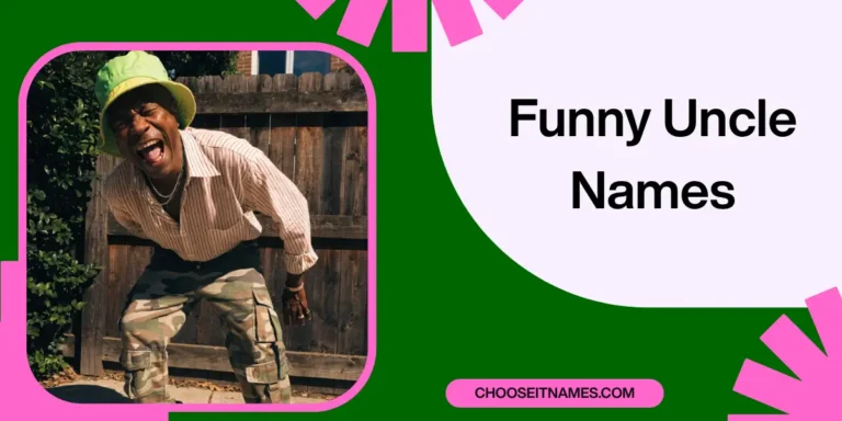 Funny Uncle Names That Will Make Everyone Smile