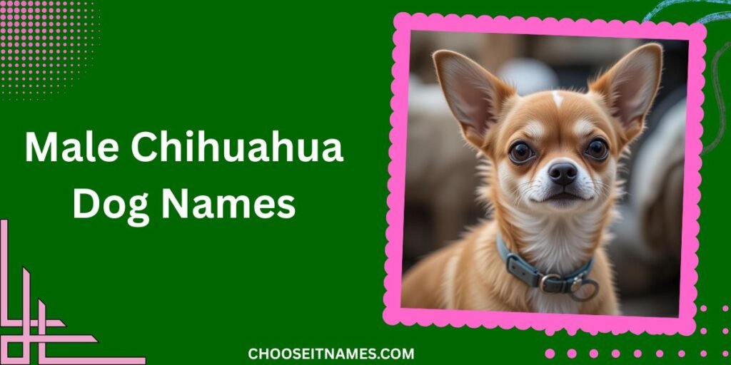 Male Chihuahua Dog Names