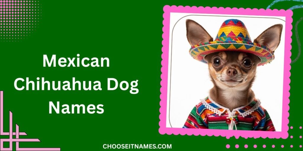 Mexican Chihuahua Dog Names